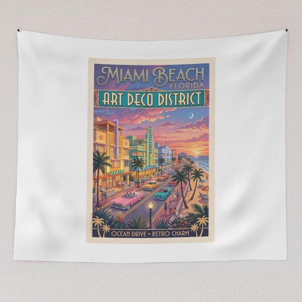 Item preview, Miami Art Deco District designed and sold by Theodor Decker.