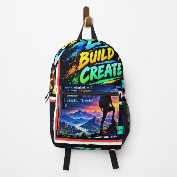 Item preview, Learn Today Build Tomorrow Create Forever Motivational Neon Art designed and sold by Pawar1999.
