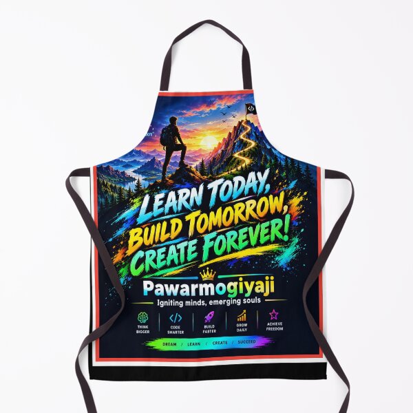 Item preview, Learn Today Build Tomorrow Create Forever Motivational Neon Art designed and sold by Pawar1999.