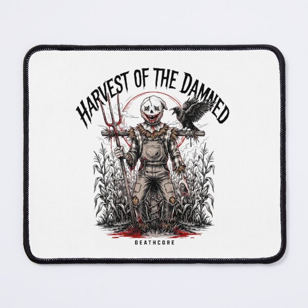 Item preview, Harvest Of The Damned Horror Scarecrow designed and sold by Enea Kelo.