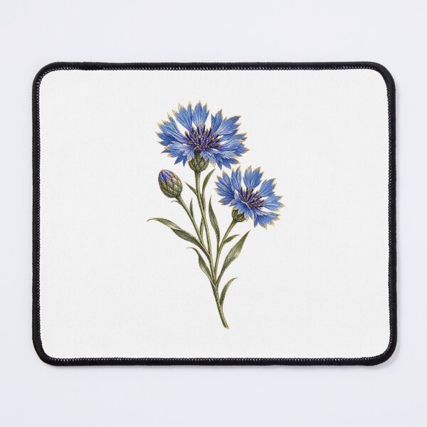 Item preview, Cornflower Botanical | Vintage Blue Wildflower Art | Remembrance Gift designed and sold by Brackenlume Studio.