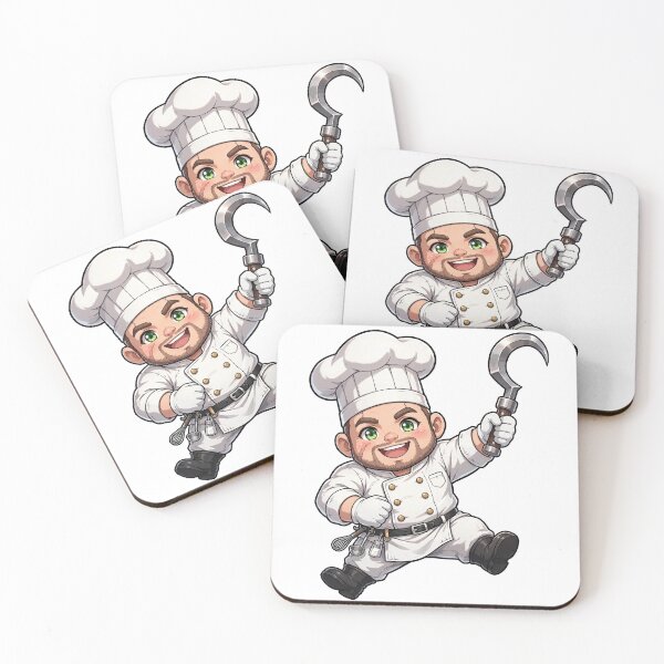Item preview, Franco Masterchef Chibi Anime Sticker - Mobile Legends Fan Art designed and sold by Lesley D.
