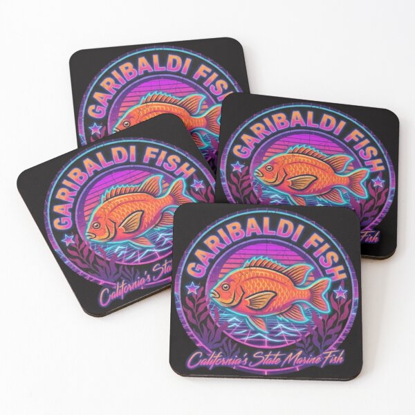 Item preview,   garibaldi fish designed and sold by Rachid-Art.