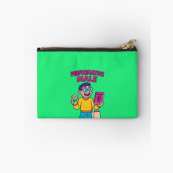 Item preview, Performative Male Meme – Ironic Feminist Literature Tote Bag Guy Satire designed and sold by KAYJAY DESIGNS.