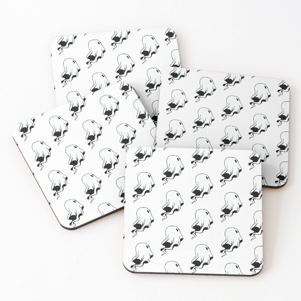 Item preview, Cute Spooky Flying Ghost Line Art — Minimalist Halloween Line Drawing designed and sold by LYAN-STORE.