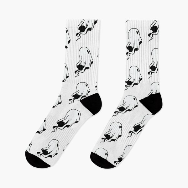 Item preview, Cute Spooky Flying Ghost Line Art — Minimalist Halloween Line Drawing designed and sold by LYAN-STORE.