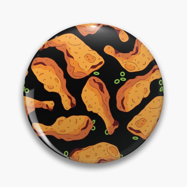Item preview, Jamaican Jerk Chicken Food Pattern designed and sold by HotHibiscus.