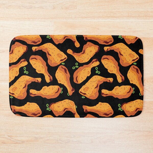 Item preview, Jamaican Jerk Chicken Food Pattern designed and sold by HotHibiscus.