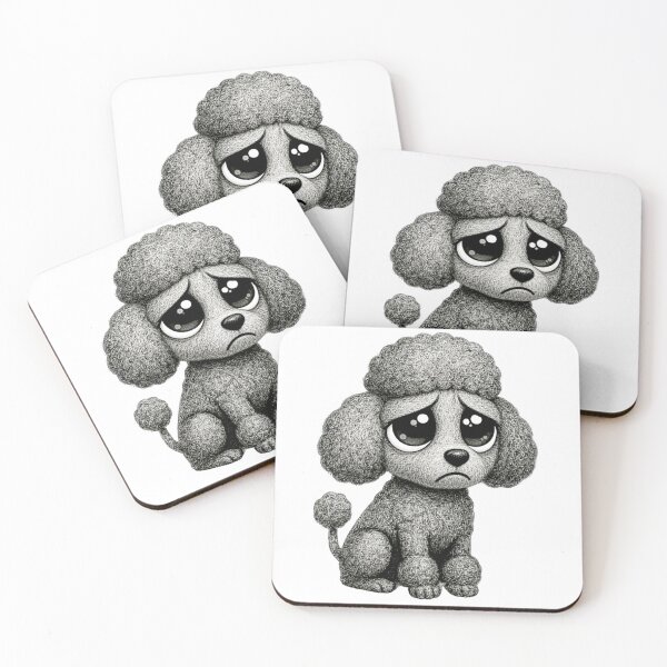 Item preview, Black Poodle: Tender Eyes Collection  designed and sold by EscapeArtist13.