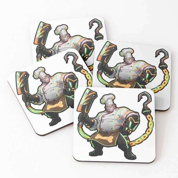 Item preview, Franco Masterchef Neon Glow Sticker - Mobile Legends Fan Art designed and sold by Lesley D.