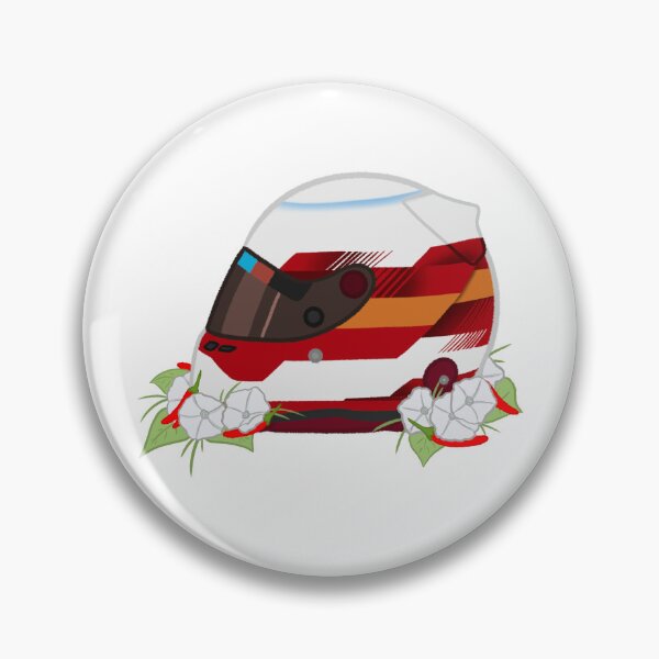 Item preview, Casco Carlos Sainz Jr. Madrid 2026 con flores designed and sold by OriDraws.