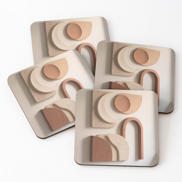 Item preview, Desert Arches - Minimalist Modern Shapes designed and sold by nhk999.