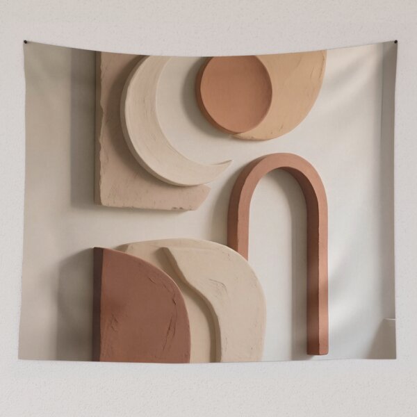 Item preview, Desert Arches - Minimalist Modern Shapes designed and sold by nhk999.