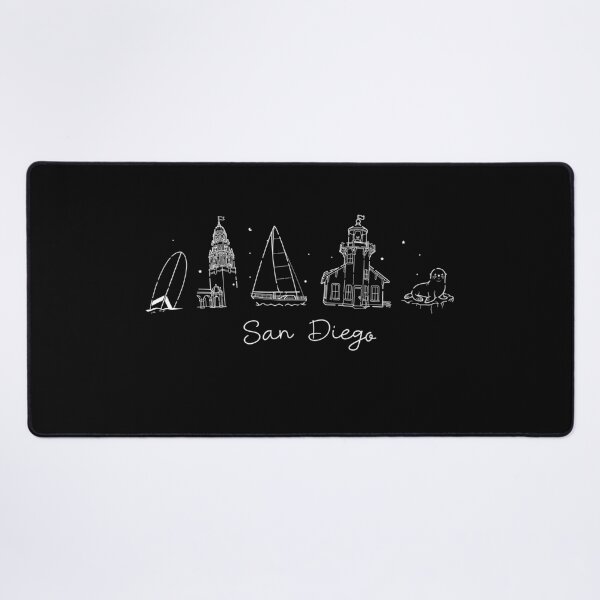 Item preview, San Diego Lover California Souvenir Women Artistic San Diego designed and sold by DSWShirts.