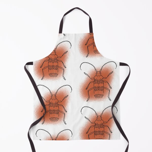 Item preview, Red-Banded Long-Horned Beetle Line-art (Red/Orange) designed and sold by Burnt_Pikachu.