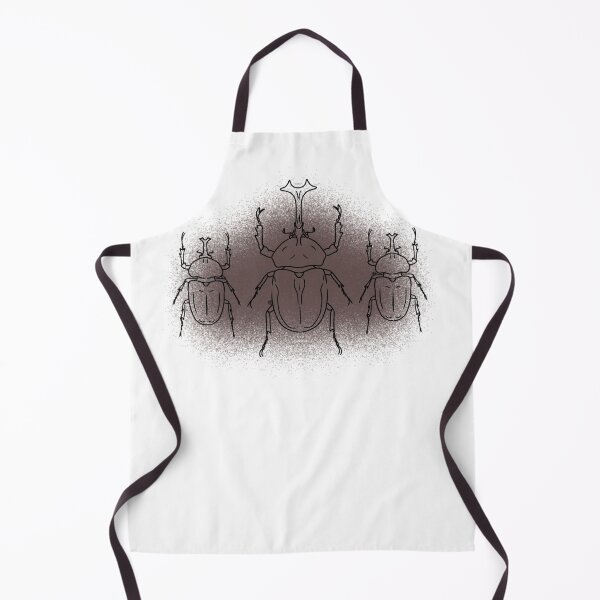 Item preview, Family of Japanese Rhinoceros Beetles Line-art (Brown) designed and sold by Burnt_Pikachu.
