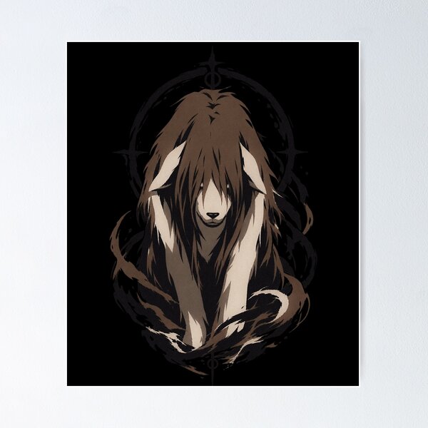 Item preview, Nina Tucker Chimera Silhouette – Fullmetal Alchemist Art designed and sold by · GAMING SOUL ·.