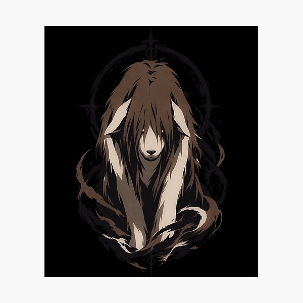 Item preview, Nina Tucker Chimera Silhouette – Fullmetal Alchemist Art designed and sold by · GAMING SOUL ·.