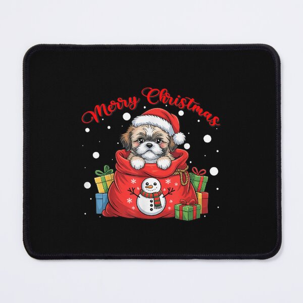 Item preview, Merry Christmas Cute Shih Tzu Dog Ugly Xmas designed and sold by Chaya Reid.