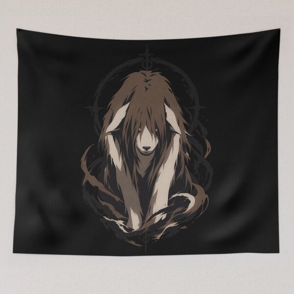 Item preview, Nina Tucker Chimera Silhouette – Fullmetal Alchemist Art designed and sold by · GAMING SOUL ·.