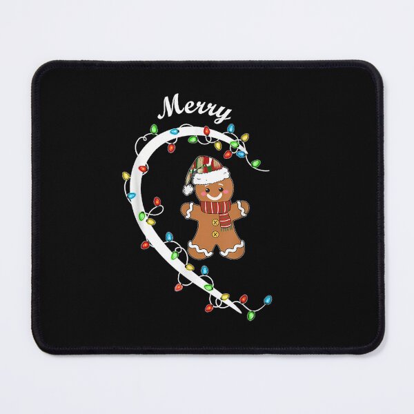 Item preview, Merry Christmas Gingerbread Couple Christmas designed and sold by Chaya Reid.