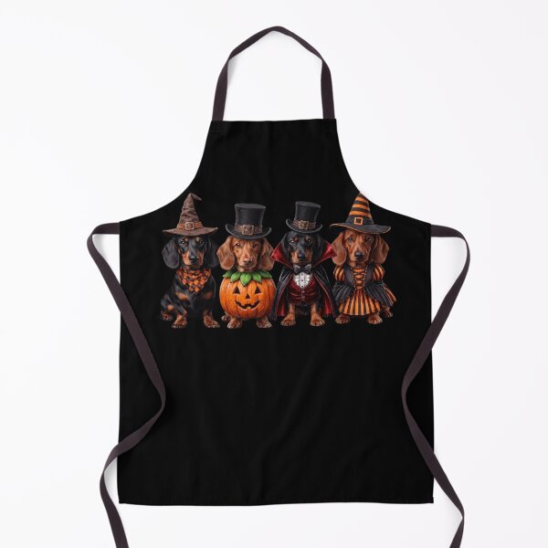 Item preview, Cute Dachshund Halloween Witch Dog Pumpkin Spooky Night designed and sold by Anime  ⭐⭐⭐⭐⭐.