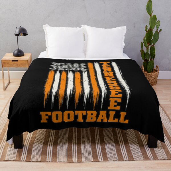 Item preview, Tennessee Football Distressed Flag Orange White Game Day Design designed and sold by Morbiusshop.