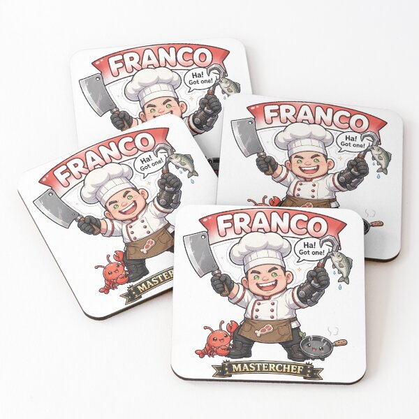 Item preview, Franco Masterchef Name Banner Sticker - Mobile Legends Fan Art designed and sold by Lesley D.