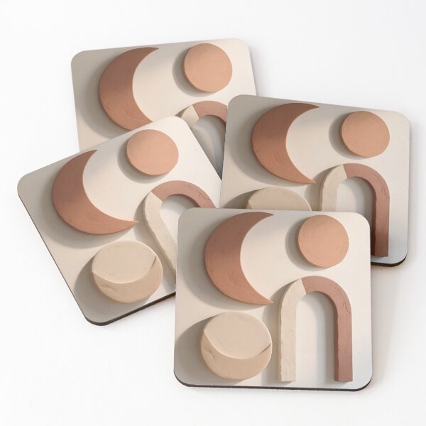 Item preview, Organic Form Study - Contemporary Abstract Design designed and sold by nhk999.