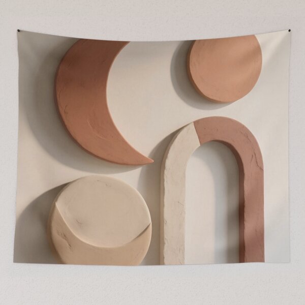 Item preview, Organic Form Study - Contemporary Abstract Design designed and sold by nhk999.