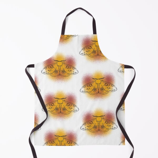 Item preview, Io Moth Line-art (Yellow & Pink) designed and sold by Burnt_Pikachu.