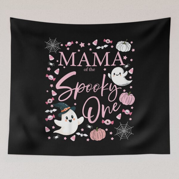 Item preview, Mama of the Spooky One Girl First Birthday Pink Halloween  designed and sold by Taniyah Gomes.