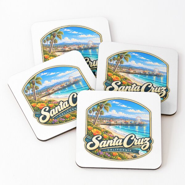 Item preview, Santa Cruz California  designed and sold by PamLeeDesign.