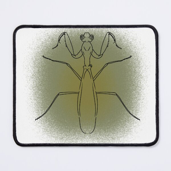 Item preview, Praying Mantis Line-art (Green) designed and sold by Burnt_Pikachu.