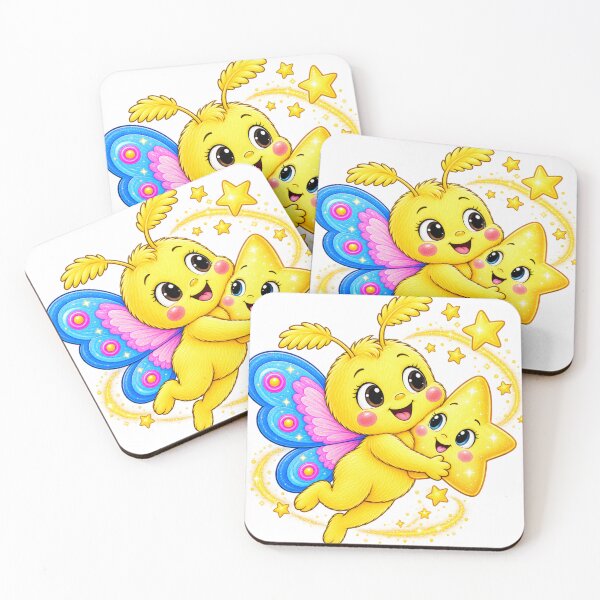 Item preview, Pöttöm and the Smiling Star – Cute Magical Story Character designed and sold by Little Joys Art.
