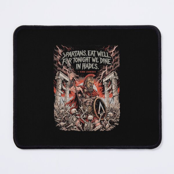 Item preview, Tonight We Dine In Hades King Leonidas Spartan designed and sold by Enea Kelo.