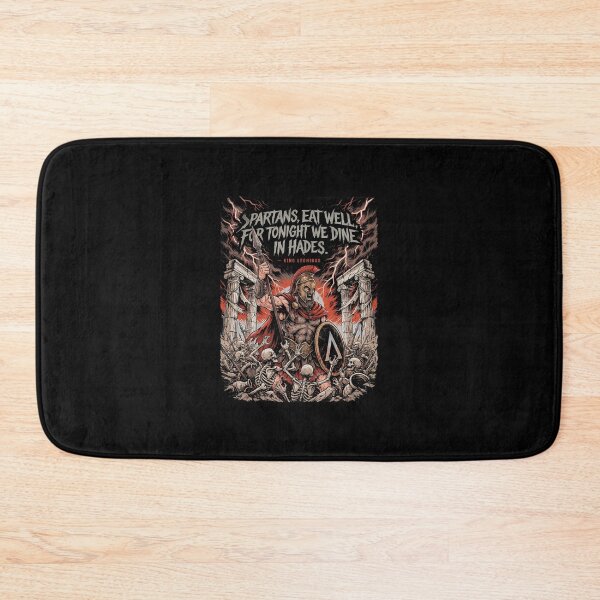 Item preview, Tonight We Dine In Hades King Leonidas Spartan designed and sold by Enea Kelo.