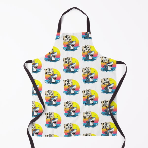 Item preview, Free The Ripple Cute Summer Shark Ocean Beach Sunset Design designed and sold by Morbiusshop.