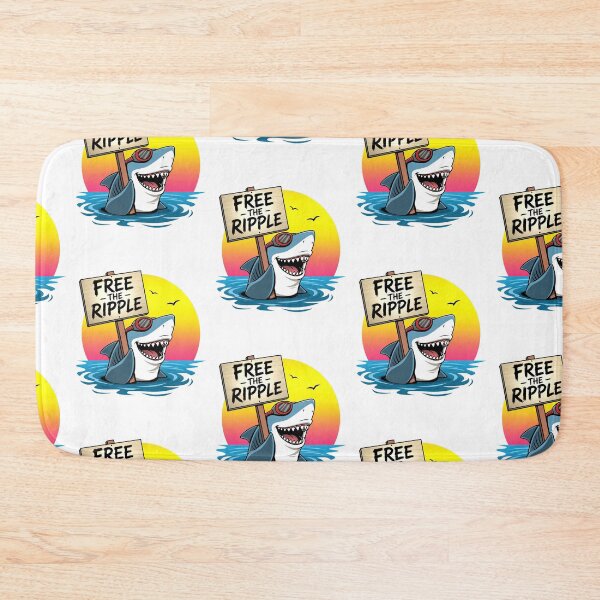 Item preview, Free The Ripple Cute Summer Shark Ocean Beach Sunset Design designed and sold by Morbiusshop.