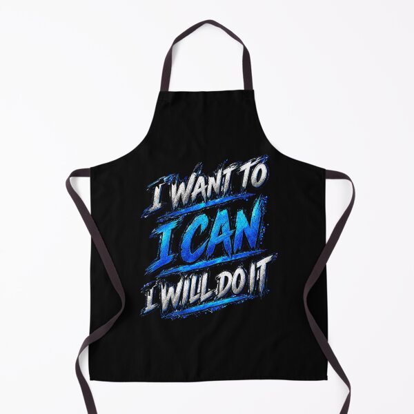 Item preview, I Want To, I Can, I Will Do It. designed and sold by Dinasshop.
