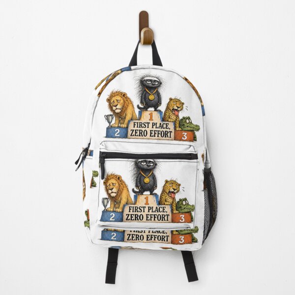 Item preview, First Place Zero Effort Honey Badger Podium designed and sold by paintingnou.