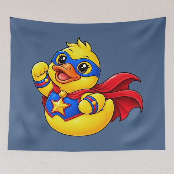 Item preview, Duck Superhero designed and sold by BROHLine Studio.