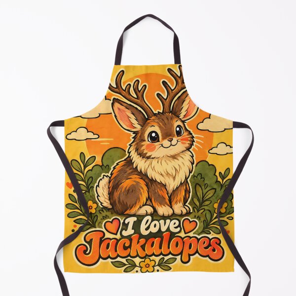 Item preview, Cute Vintage Jackalope Love designed and sold by Pure Craft.