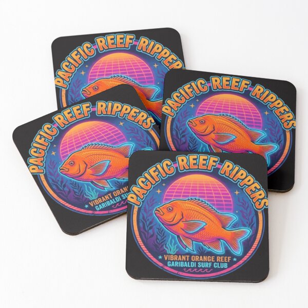 Item preview,  garibaldi fish designed and sold by Rachid-Art.