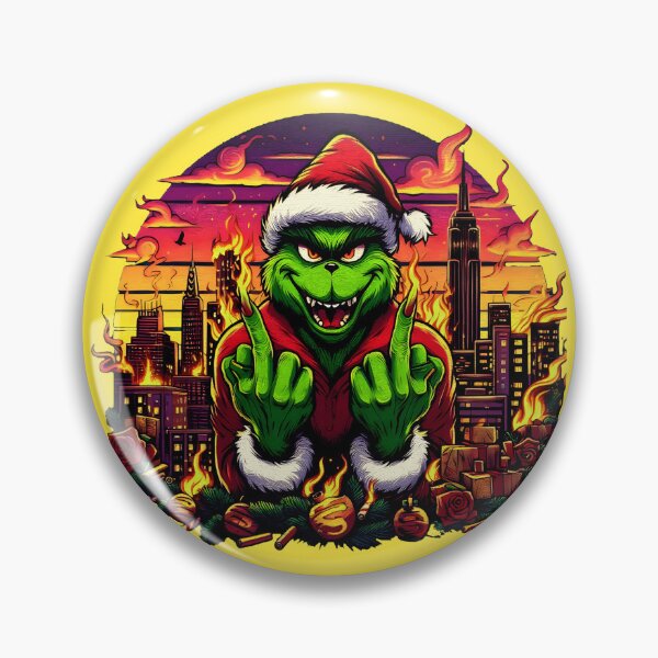 Item preview, Grinch Middle Finger designed and sold by balenalex.