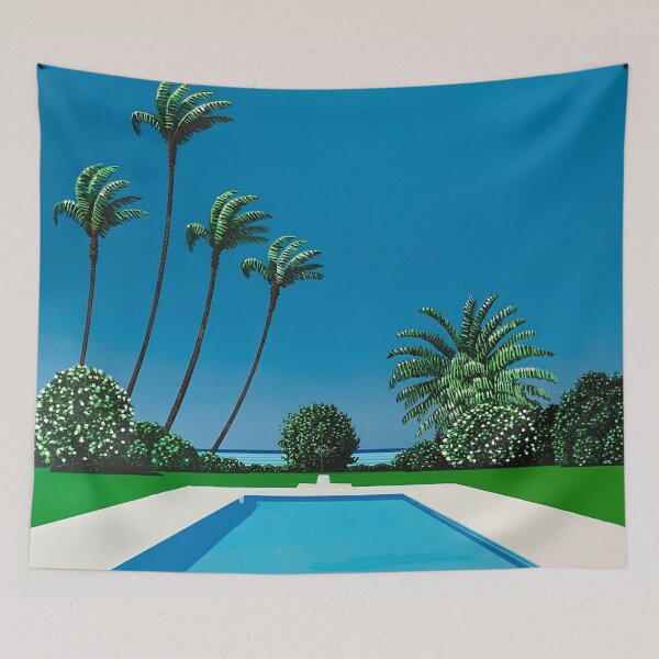 Item preview, hiroshi nagai - poolside blue designed and sold by bruceluke.
