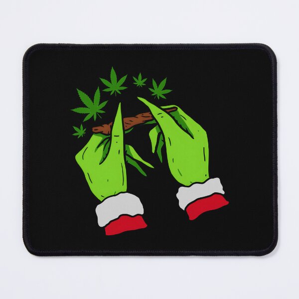 Item preview, Pothead Grinch Hands Christmas designed and sold by balenalex.