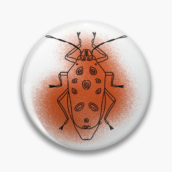 Item preview, Harlequin Bug Line-art (Orange/Red) designed and sold by Burnt_Pikachu.