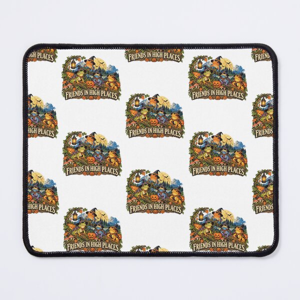 Item preview, Friends In High Places Cute Wizard Frogs Autumn Fantasy Design designed and sold by Morbiusshop.