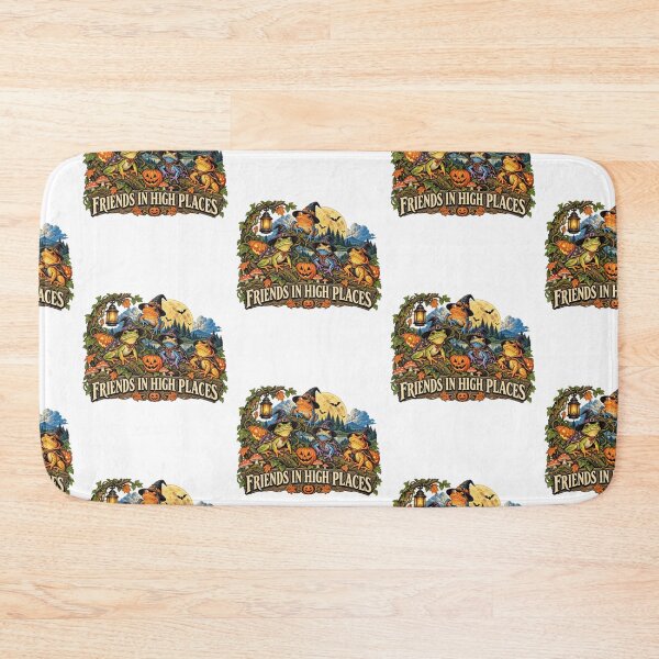 Item preview, Friends In High Places Cute Wizard Frogs Autumn Fantasy Design designed and sold by Morbiusshop.